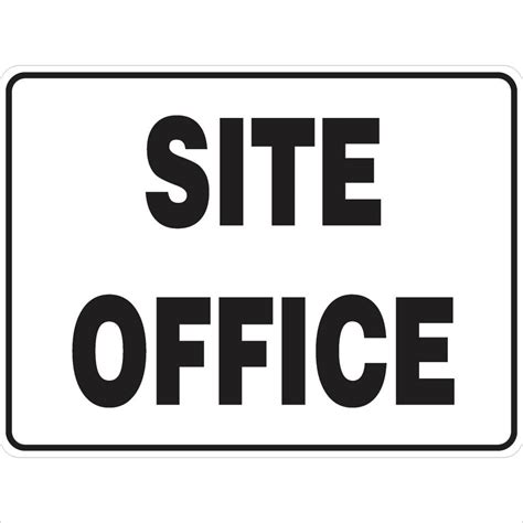 Site Office | Buy Now | Discount Safety Signs Australia