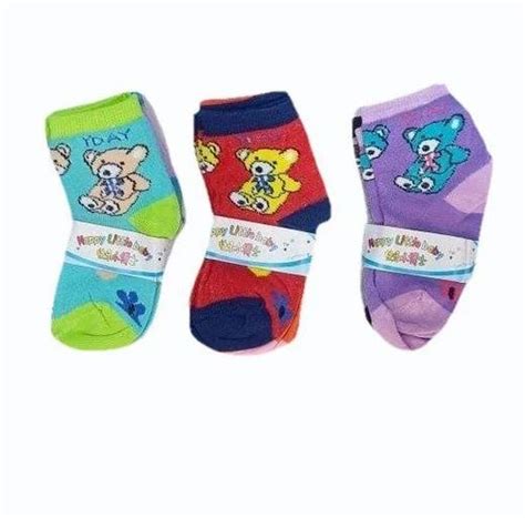 Kids Purple Cotton Knit Socks, Ankle Length at best price in New Delhi ...