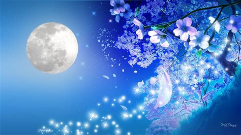 Sakura Night Wallpapers - Wallpaper Cave