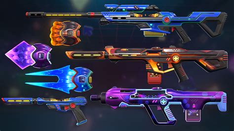 Valorant Radiant Entertainment System skins - ValorantStrike