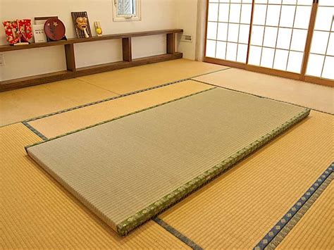 Handcrafted in Japan, these tatami floor mats exude warmth, softness, and will add a scent of ...