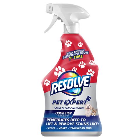 RESOLVE Pet Stain Odor Remover, Unscented, 22 Fluid Ounce - Walmart.com