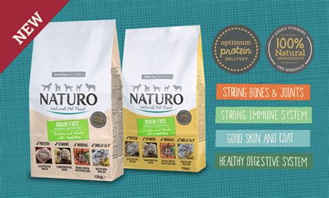 Naturo 10kg dry food range - Pet Product Marketing