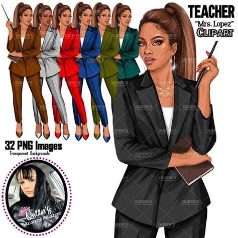 Teacher Clipart / Teachers / Teachers Clipart | Made By Teachers | Teacher clipart, Teachers ...