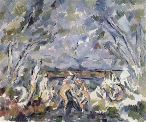 Bathers, c.1904 - Paul Cezanne - WikiArt.org