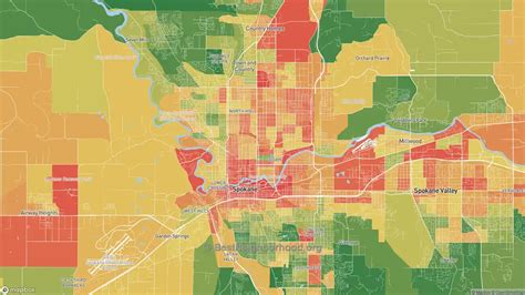 The Highest and Lowest Income Areas in Spokane, WA | BestNeighborhood.org