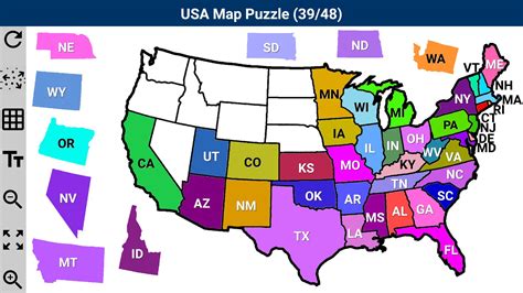 United States Puzzle Games
