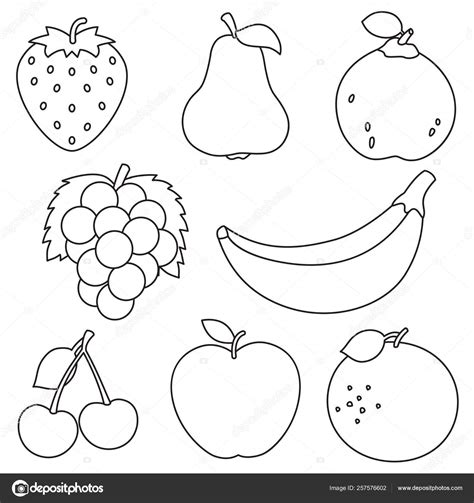 Imagen De Frutas Para Colorear Dibujos De Frutas Para Colorear | Porn ...