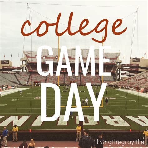 College Game Day Experience! | College game days, College, College advice