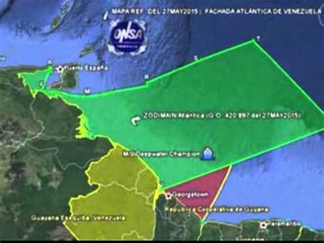 Venezuela Claims Guyana Waters | CEEN News | June 8, 2015 - YouTube