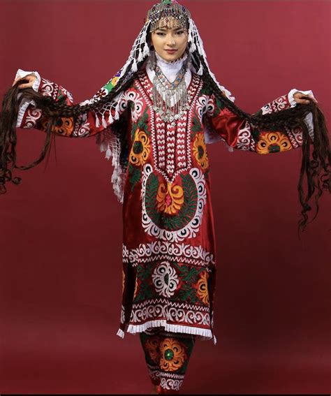 PERSIAN (#Tajikistan) TAJIK NATIONAL DRESS | National dress, Dress, Traditional outfits