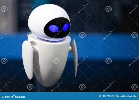 Eva Robot Toy Character Form WALL-E Animation Film By Disney Pixar ...