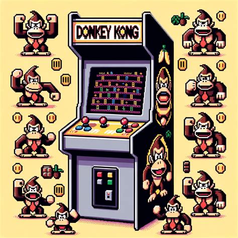 The Timeless Allure of the Restored Donkey Kong Arcade Game - Explosion ...