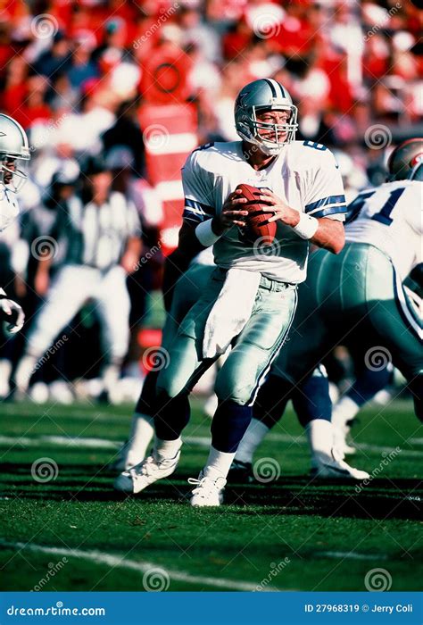 Troy Aikman Dallas Cowboys Quarterback Editorial Stock Image - Image ...