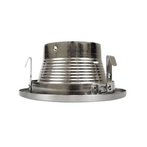 Nicor Lighting 19501X 3-in Nickel Baffle Recessed Light Trim 19501NK at Lowes.com