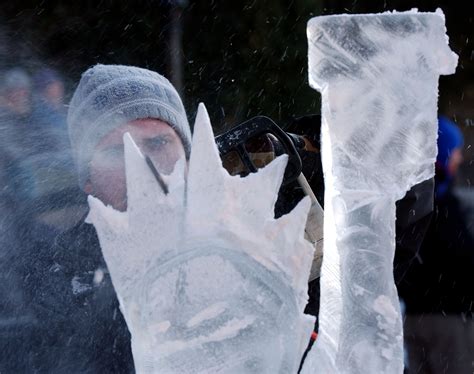 Eight-Day Week: Live Ice Carving | Observer