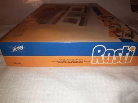 Rare Vintage Hering Rasti Building Blocks Set Made In Brazil Knockoff ...