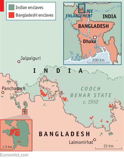 Why India and Bangladesh have the world's craziest border - The Economist explains