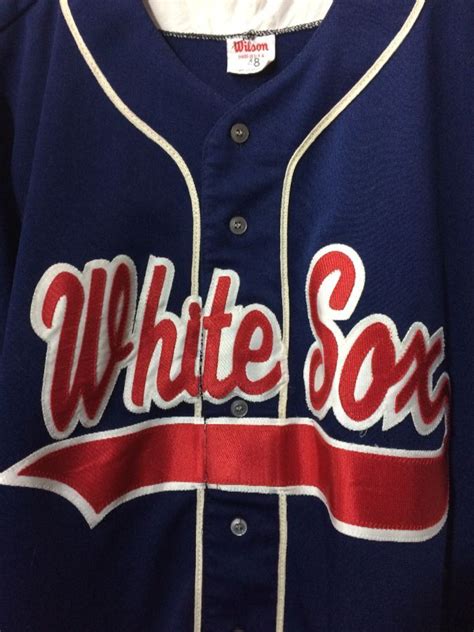 Chicago White Sox #20 Retro Wilson Baseball Jersey | Boardwalk Vintage