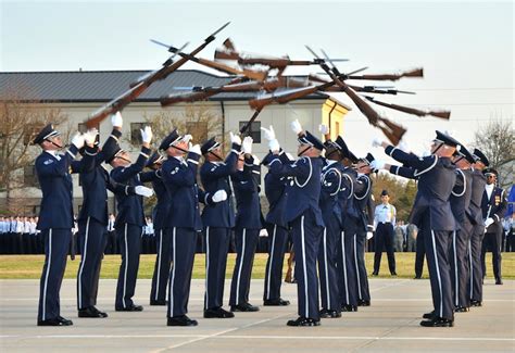 Air Force Honor Guard Drill Team trains at Keesler > Keesler Air Force ...