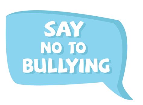 No bullying speech bubble 1195550 PNG