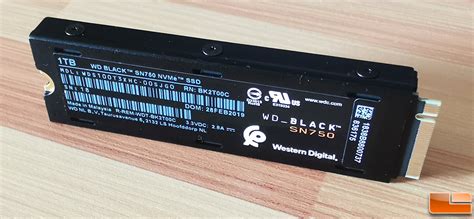 WD Black SN750 NVMe SSD with EKWB Heatsink Review - Legit Reviews