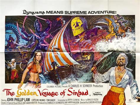 The Golden Voyage of Sinbad Movie Poster - Film Poster