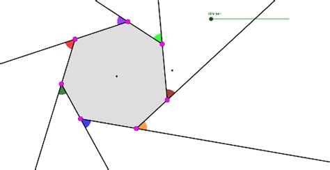 Exterior Angles of a Heptagon – GeoGebra