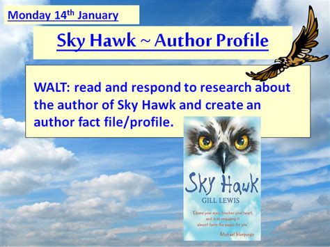 Sky Hawk by Gill Lewis ~ TEN Ready-to-use lessons for Chapters 1 - 19 ...