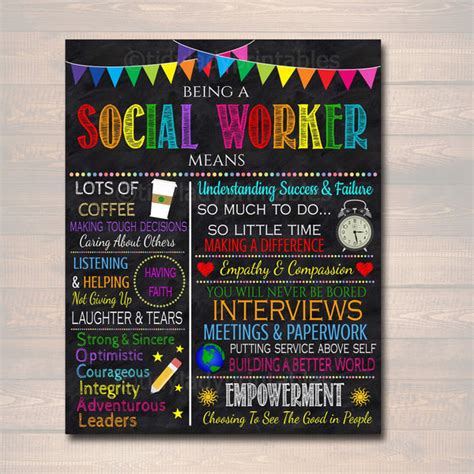 School Social Worker Poster | TidyLady Printables