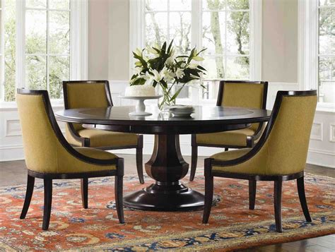 New round dining room sets with leaf at temasistemi.net | Round pedestal dining table, Round ...