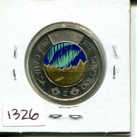 2017 glow in the dark toonie UNC - Schmalz Auctions