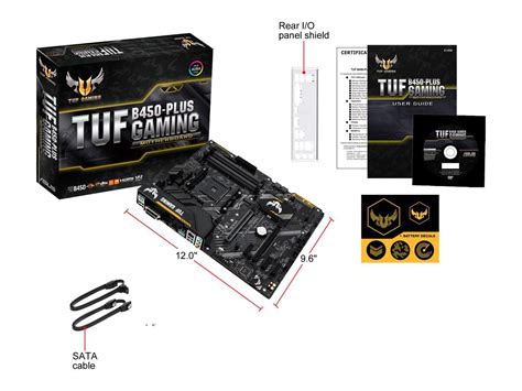 ASUS TUF B450-PLUS GAMING AM4 ATX AMD Motherboard - Newegg.com