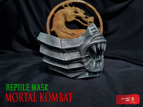 Mortal Kombat Reptile Custom Mask from the Movie 1995 - Etsy