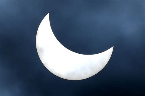 Hybrid solar eclipse 2023: Photos from partial eclipse in April