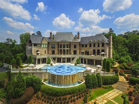 Atlanta's Most Compelling Estate - LuxuryRealEstate.com™ | Atlanta mansions, Mansions, Mega mansions