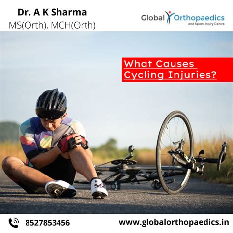 What Causes Cycling Injuries | Best Sports Injury Clinic in Delhi NCR