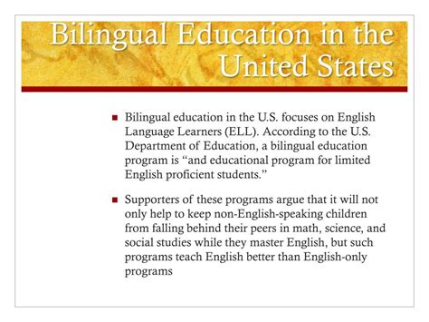 PPT - Bilingual Education PowerPoint Presentation, free download - ID:2219501