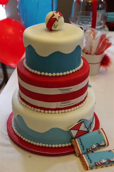 1000+ images about Dr. Seuss Birthday Cakes on Pinterest | Cats, Cake photos and Book cakes