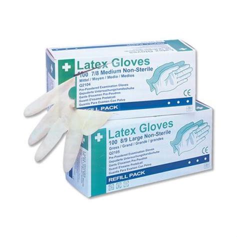 Safety First-Aid Latex Gloves | 05654X | First Aid Supplies