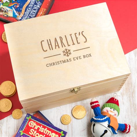 Personalised Children's Christmas Eve Box By Dust and Things | notonthehighstreet.com