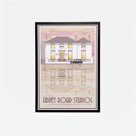 ["Abbey Road Studios"] - Abbey Road Studios Established 1931 Poster ...