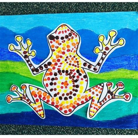 Tiddalick Painting | Aboriginal Art Symbols