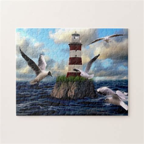 Lighthouse Jigsaw Puzzle | Zazzle.com