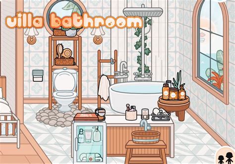 Toca Boca Life World Villa Summer Bathroom | Room ideas aesthetic, Free ...