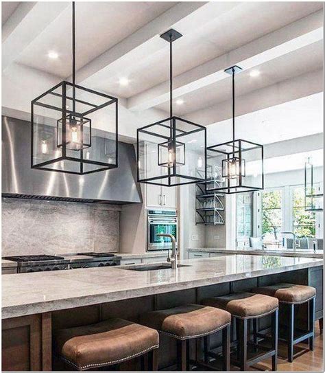 68 How to Choose Black Pendant Lights Over Island For Your Kitchen Countertops | Industrial ...