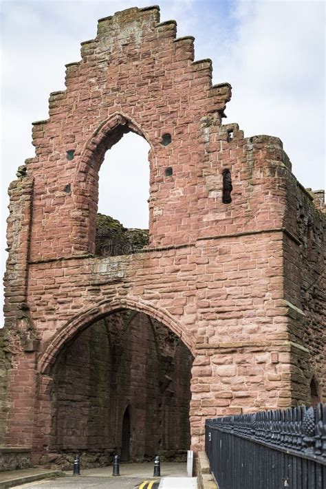 Arbroath Abbey Ruins in Scotland. Stock Photo - Image of scotland, angus: 93360198