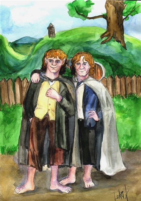 Merry and Pippin by Le-ARi on deviantART