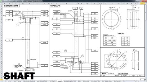 Agitator Design Calculation Xls at Design