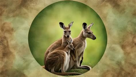 How do kangaroos reproduce, and what is their reproduction cycle?